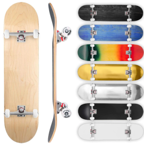 Pro Skateboards for Beginners Adults Youths Teens Kids Girls Boys 31''X8''  