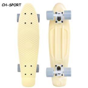 Snowdrop Mini Cruiser Plastic Skateboard