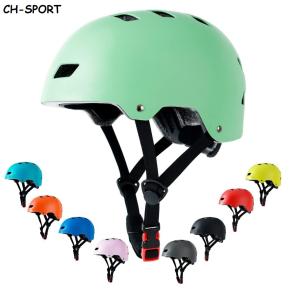 Mint Green Bike Skateboard Helmet