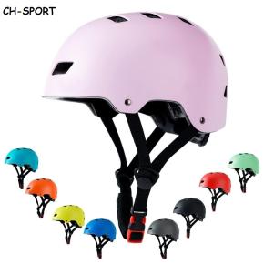 Pink Bike Skateboard Helmet