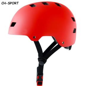 Red Bike Skateboard Helmet 